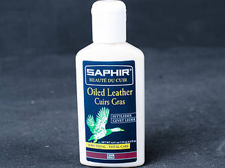 Безбарвний крем-бальзам для жированої шкіри Saphir Greasy (Oiled) Leather (125 мл)