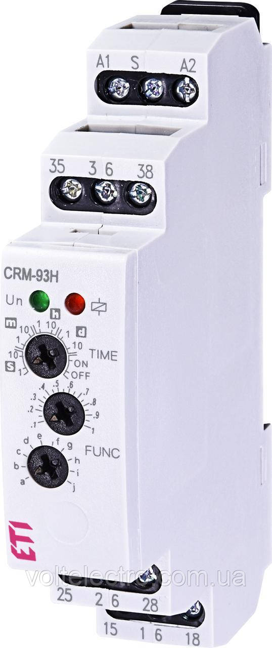 Багатофункціональне реле часу CRM-93H 230V (3x8A_AC1)