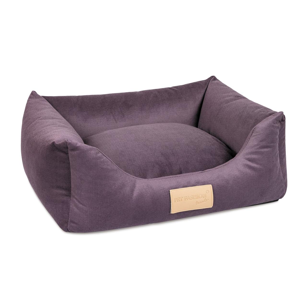 Лежак Pet Fashion "MOLLY 2" 62*50*19 фіолетовий