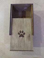 Коробки з фанери та дерева різні кольори та форми