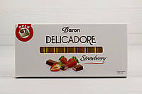 Шоколад молочный DelicaDore Strawberry 200гр. (Польша)