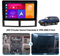 Junsun 4G Android магнитола для JEEP Chrysler Grand Cherokee 2 1998-2005