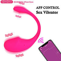 Віброяйце з Bluetooth, жіночий вібратор для стимуляції точки G та клітора