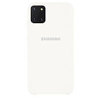 Чехол Silicone case для Samsung Premium Note10Lite/A81/M60S White (09) белый