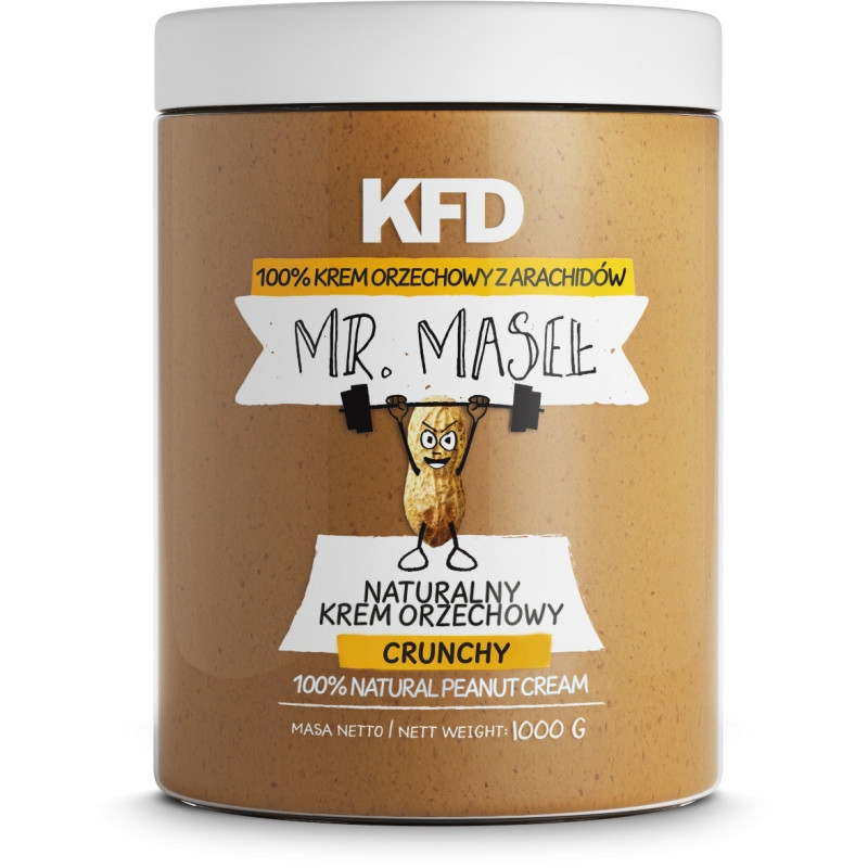 Арахісове масло з горіхами - KFD Nutrition 1 кг, фото 1