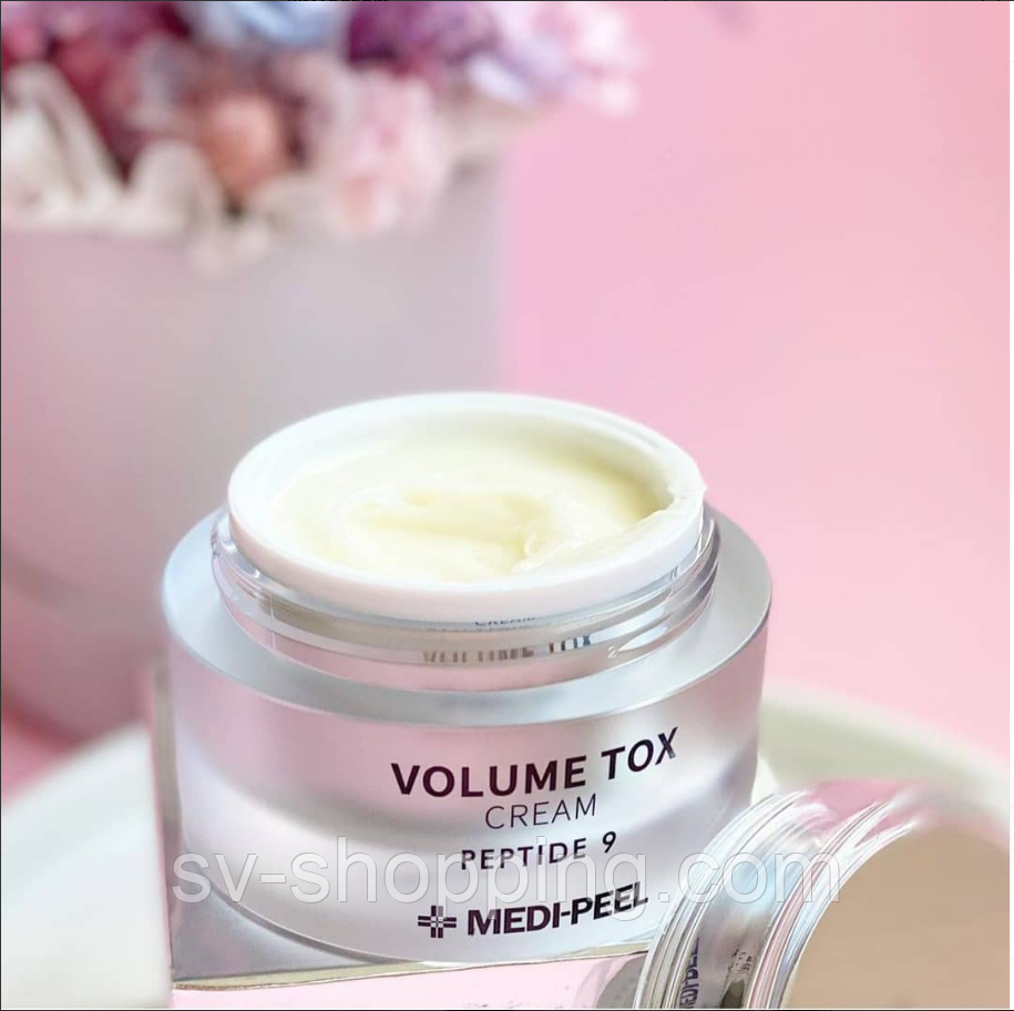 Зволожувальний крем для пружності шкіри за вікових змін MEDI-PEEL Volume TOX Cream Peptide 9