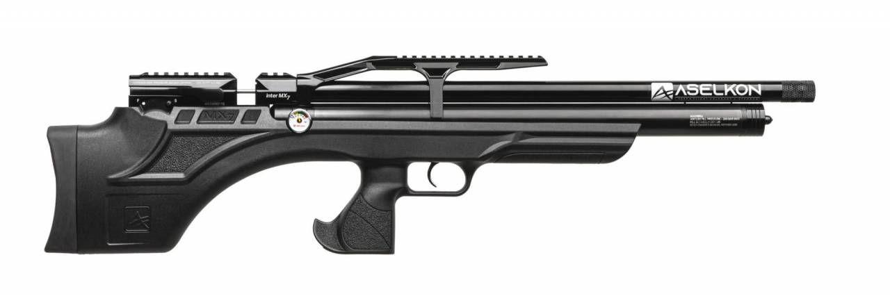 1003767 Пневматична Редукторна PCP гвинтівка Aselkon MX7 Black