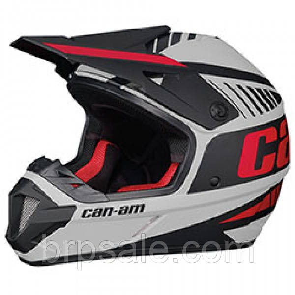 Шолом Can-Am XC-4 Cross Team BRP L сіро-червоний *CAN-AM XC-4 CROSS TEAM HLMT (DOT/ECE) L, фото 1