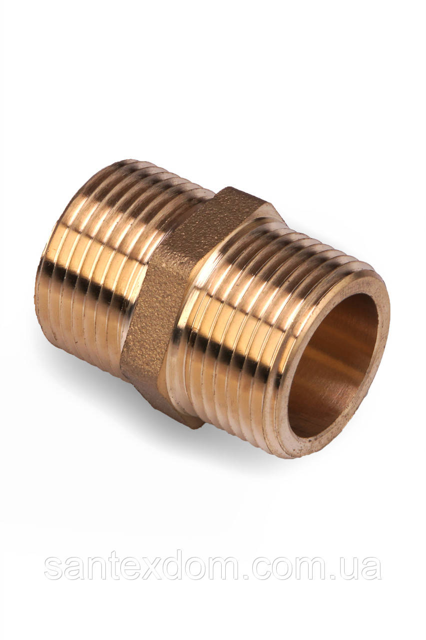 Ніпель3/4"З-3/4"З "PREMIUM", фото 1