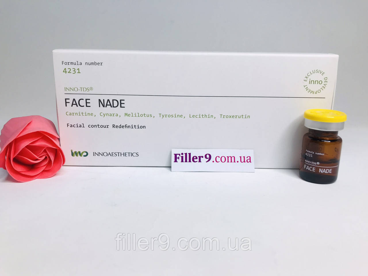 Innoaesthetics Face Nade (Фейс Нейд) Уменьшение излишних жировых отложений на лице, 2,5 мл - фото 1 - id-p1058517329