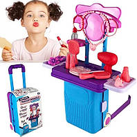 Игровой набор визажиста в чемодане Suitcase Transformable Makeup / Игровой набор для девочек