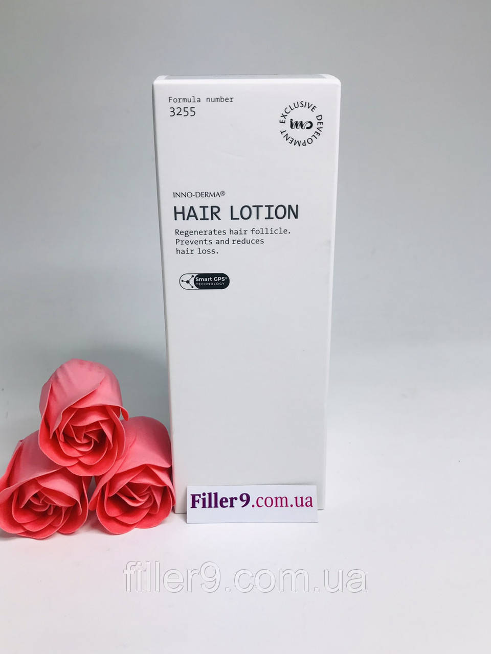Innoaesthetics Hair Lotion inno-derma Терапія та профілактика випадання волосся. Реактиватор росту волосся, 70 мл