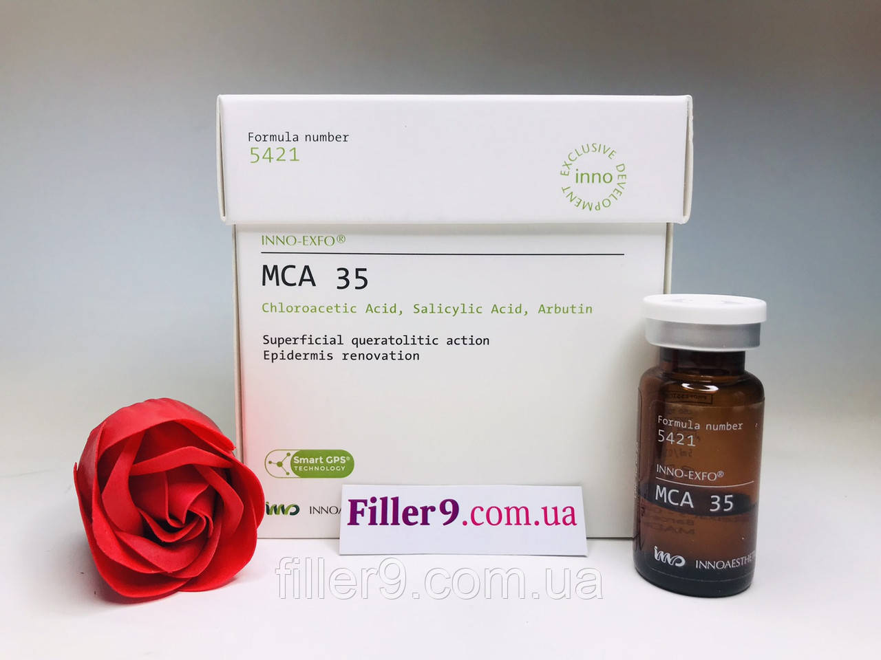 Innoaesthetics MCA 35 (МСА 35) Біоревіталізувальний пілінг для корекції вікових змін шкіри, 5 мл