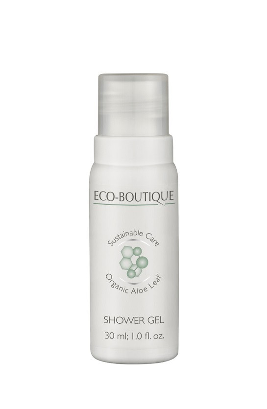 Гель для душу 30 мл "Eco Boutique Aloe Leaf" (Nordic Swan Ecolabel)