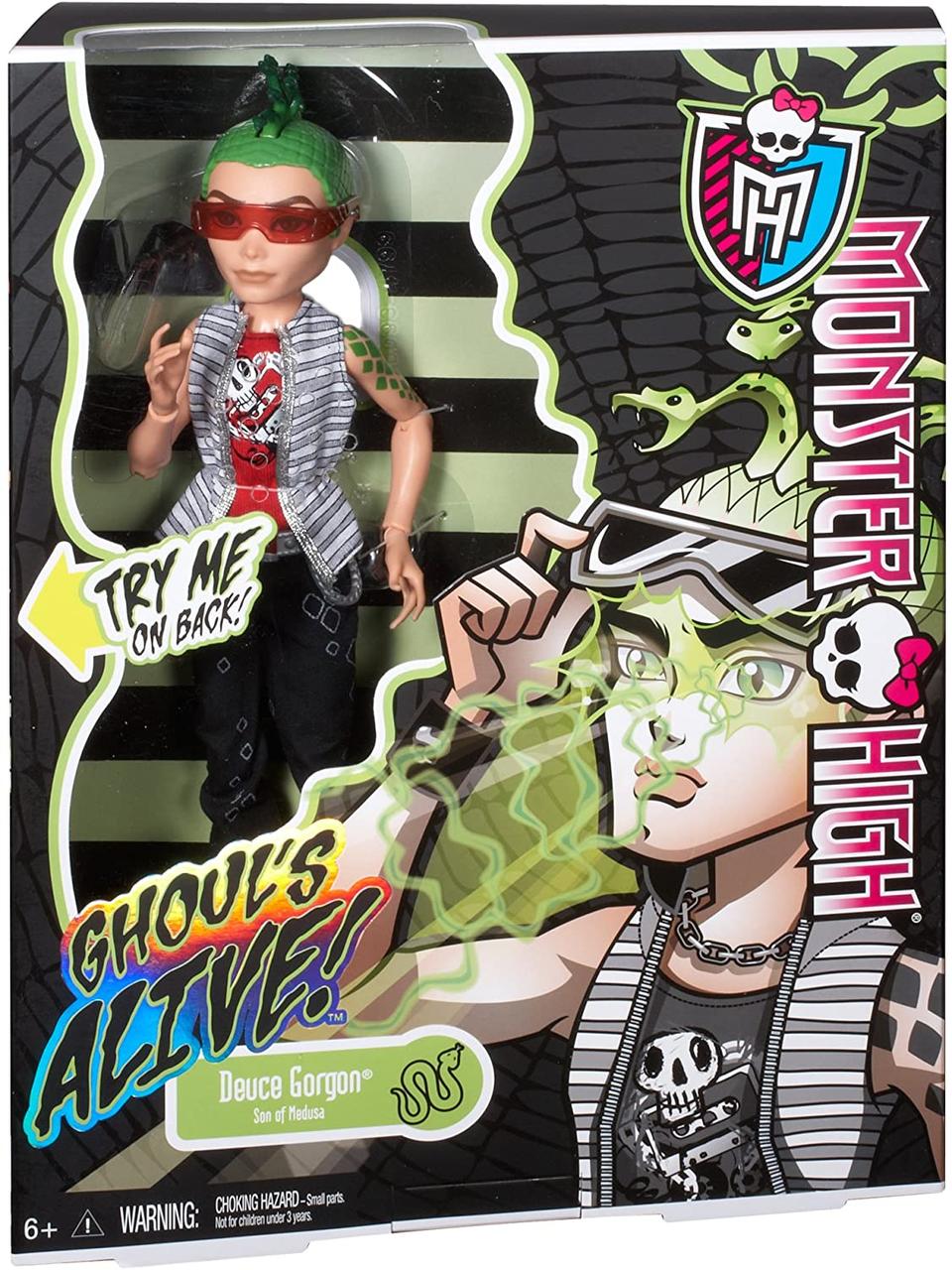 Дюс Горгон монстр хай Я живий! Ghouls Alive! Deuce Gorgon
