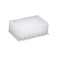 Стерильна глибоколункова плашка з V-дном на 96 лунок з об’ємом лунки 2,2 мл (5 штук/уп)