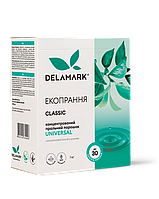 Концентрированный бесфосфатный стиральный ЭКОпорошок DeLaMark Classic Universal 1 кг