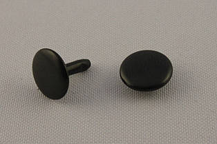 Хольнітен двосторонній, діаметр - 12 мм, ніжка - 12 мм, колір - чорний, в упаковці - 50 шт, артикул СК 5863