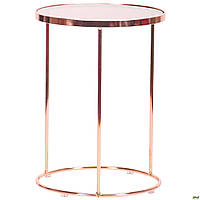 Стол журнальный Kalibri, rose gold, glass top