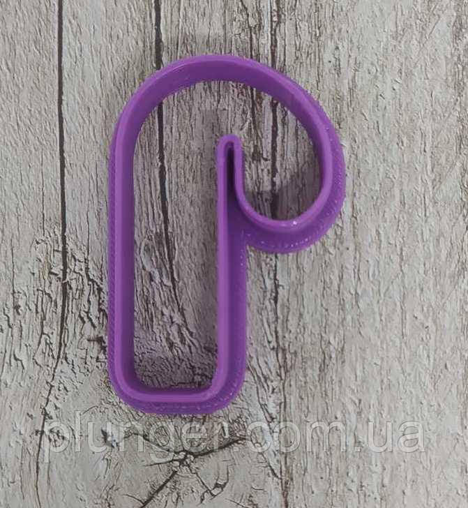 Вирубка для пряника пластикова Міні льодяник 5 см 5 см, фото 1