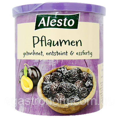 Чорнослив в'ялений Алесто Alesto 500g 12шт/ящ (Код: 00-00006121)