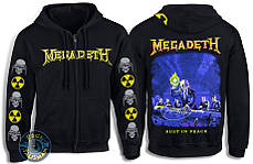Толстовка на змійці MEGADETH Rust In Peace