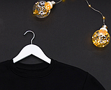 Кофта чоловіча весняна осіння чорний Батнік хлопцю Тринитка Петля модні Пайти в інтернет-магазині одягу Післяплата нова пошта, фото 7