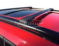 Поперечины на рейлинги Mitsubishi Pajero Wagon 4 - тип: crosswing, цвет: черный