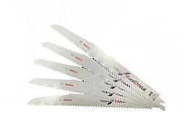 Біметалеве пиляльне полотно Bosch S 1110 DF Heavy for Wood and Metal 1шт