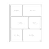 Фоторамка колаж Balvi на 6 фотографій (Арт. 7283-0001), фото 3