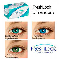 Сняты с производства Контактные линзы FreshLook Dimensions без диоптрий 1уп(2шт)