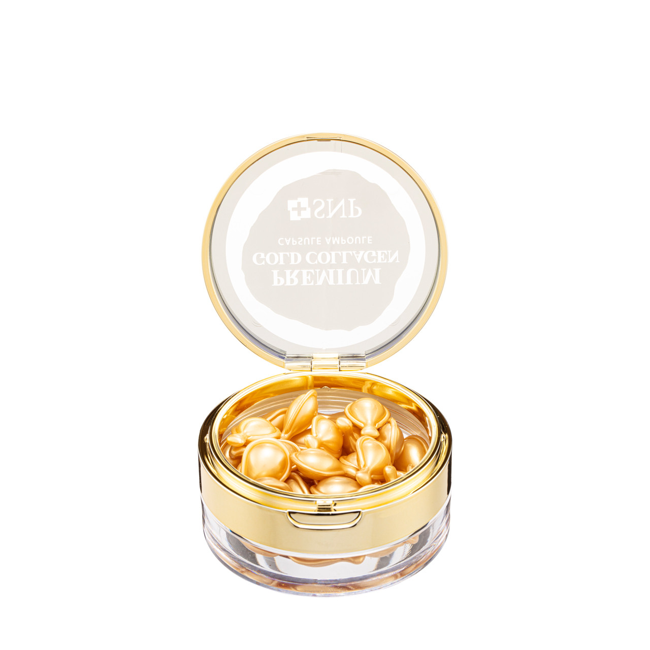 АМПУЛЬНІ КАПСУЛИ З КОЛАГЕНОМ І ЗОЛОРОМ SNP PREMIUM GOLD COLLAGEN CAPSULE AMPOULE 0,4 мл — 42 капсули