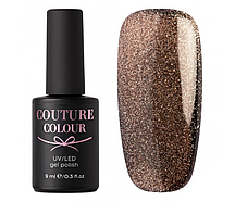 Гель-лак Couture Colour Galaxy Touch Cat Eye GT 10 бронзово-серий видання, 9 мл