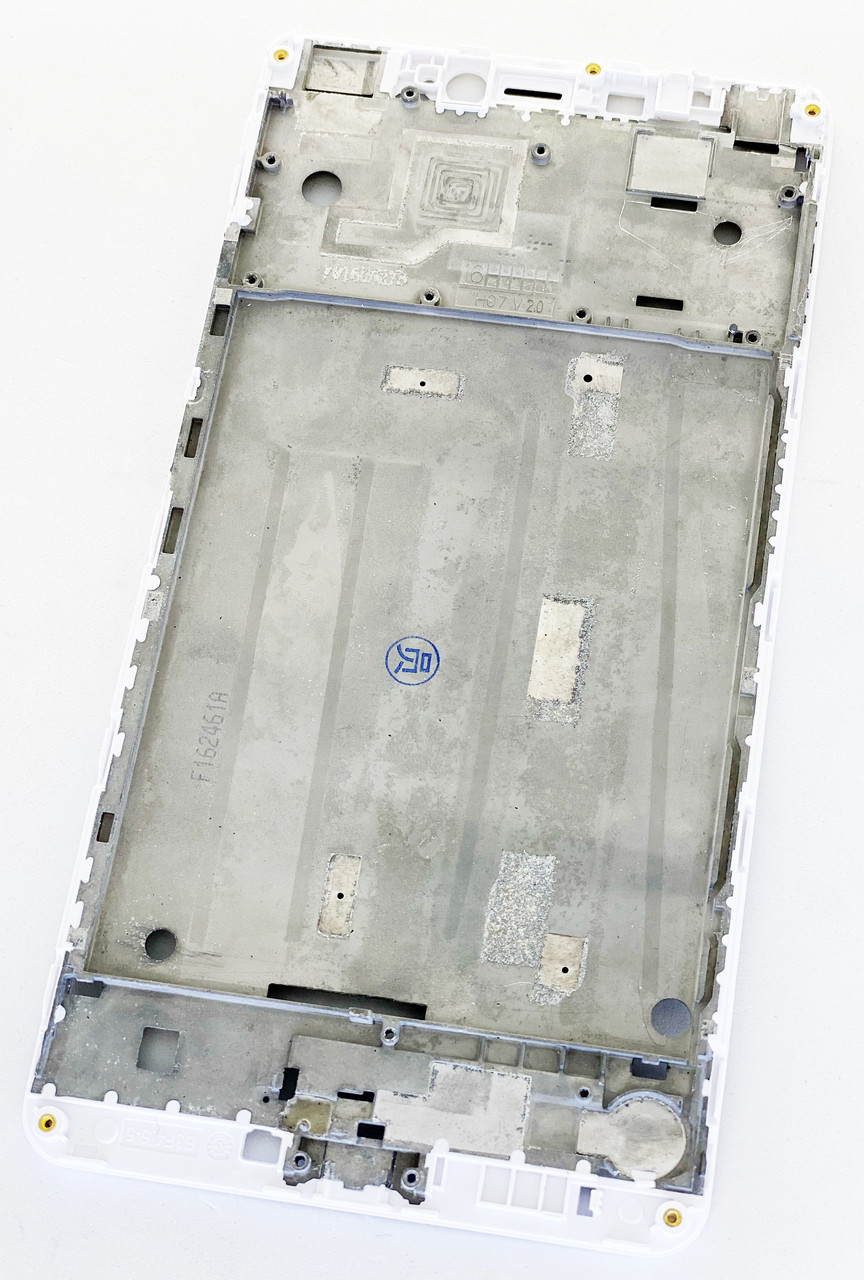 Рамка кріплення дисплея для Xiaomi Mi Max, біла, 2016001, 2016002, 2016007, фото 1