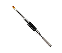 Пензель для акрил-ґеля Starle Professional 6, двостороння з лопаткою, штучний ворс