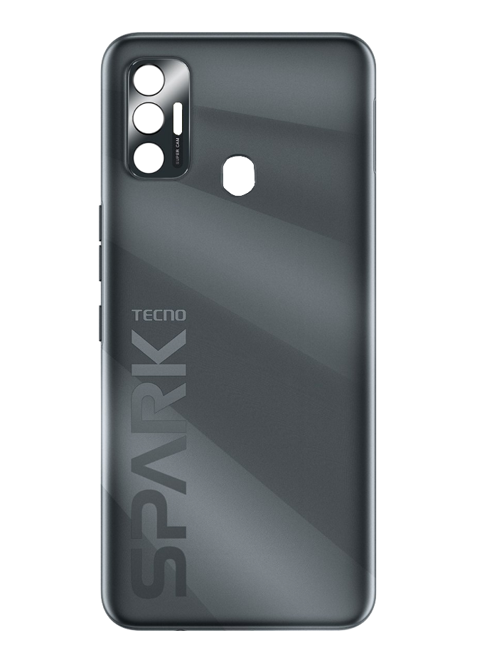 Задня кришка для Tecno Spark 7 (KF6N) Magnet Black