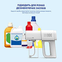 Ручний портативний розпилювач для дезінфектора Nano Spray Machine K5. Для швидкої дезінфекції приміщень, фото 9
