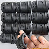 12шт Накладка на планку Пікатіні накладки на цівку M4 AR15 АК 74 насадки на планку Вівера накладки на планку Пікатіні, фото 9