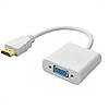 Конвертер відеосигналу HDMI to VGA + аудіо Білий, фото 2