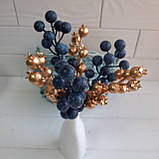 Гілка із синіми ягодами — 20 см, фото 3