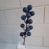 Гілка із синіми ягодами — 20 см, фото 2