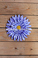 Штучні квіти - Гербера, насадка Ø 20 см Блакитний