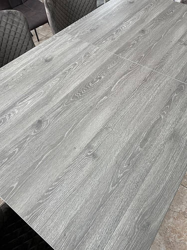 Купить Большой раскладной стол в стиле Лофт TML-680 пепельный дуб ...