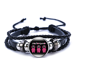 Шкіряний браслет, що регулюється, з гри «кальмар»№2