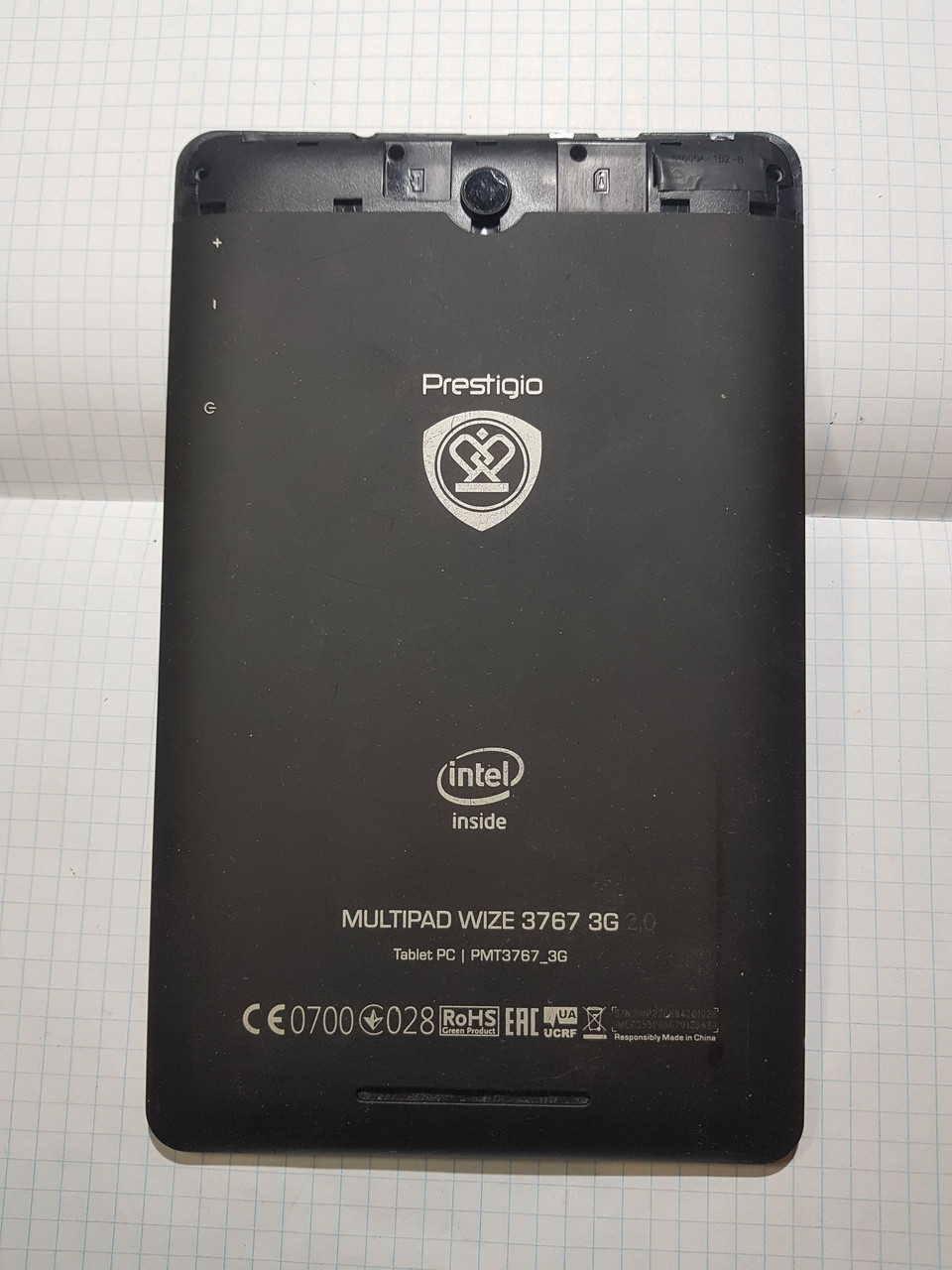 Prestigio MultiPad Wize 3767 кришка без кнопок