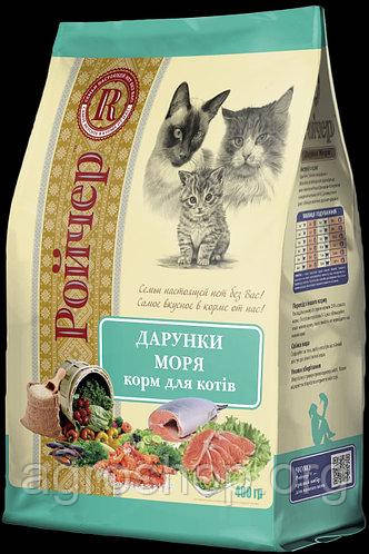 Ройчер Даруй моря сухий корм для котів 400 г