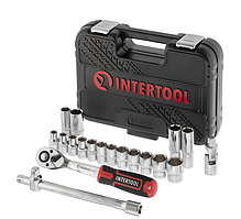 Набір інструментів 1/2 ", 20 од., Cr-V INTERTOOL ET-8020, фото 6