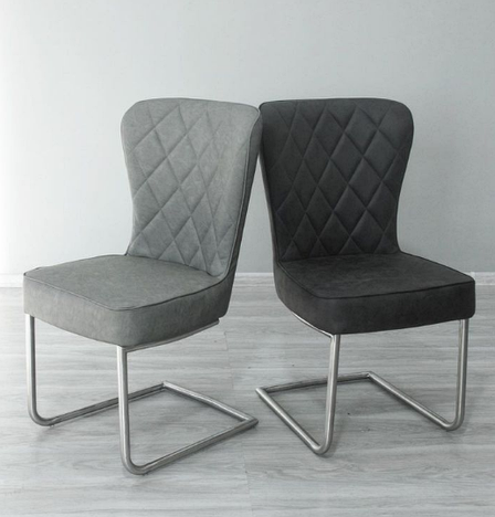 Стілець м'який в сучасному стилі для дому та офісу TEXAS (Техас) C2117T light grey Pocket Spring , Evrodim, фото 1