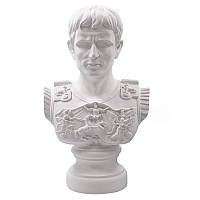 Гіпсовий бюст Цезаря (білий) 40 см