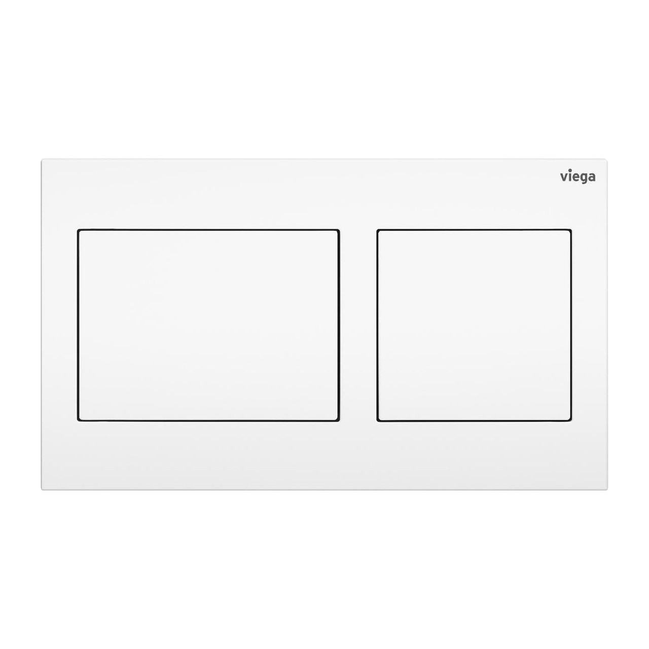 Кнопка зливу для інсталяції VIEGA подвійна біла 105583 000019970, фото 1